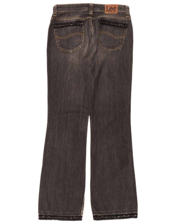 Jeans Lee Desoto Bootcut da donna W32 L33 cotone grigio