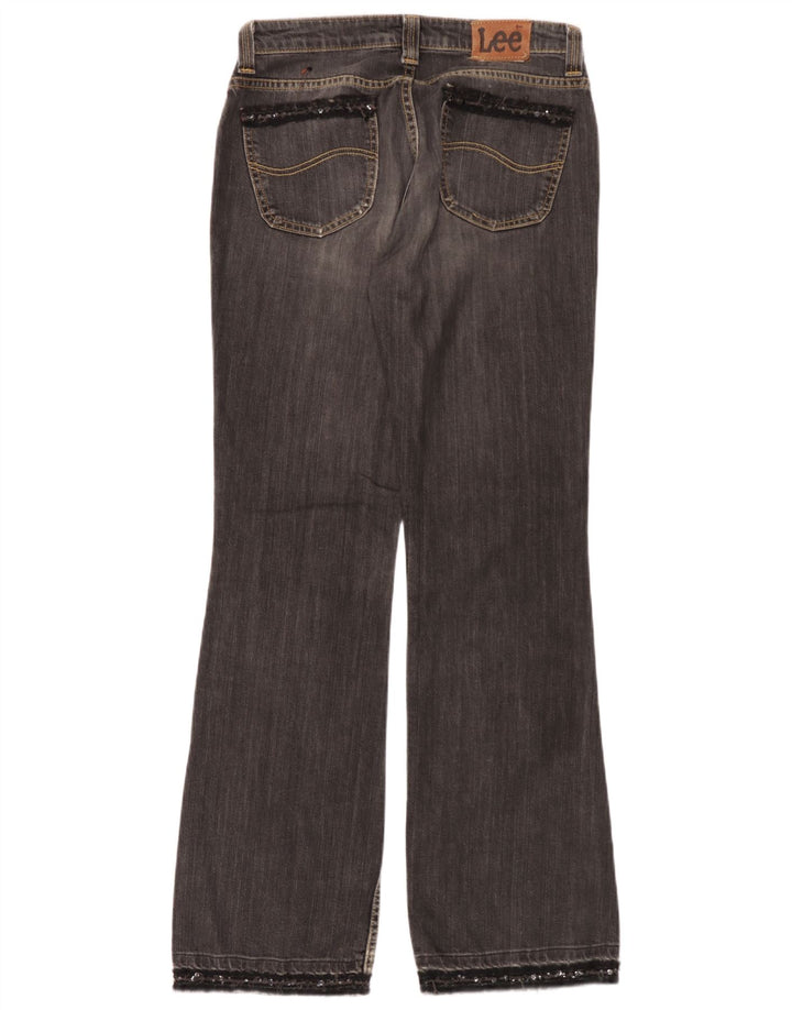 Jeans Lee Desoto Bootcut da donna W32 L33 cotone grigio