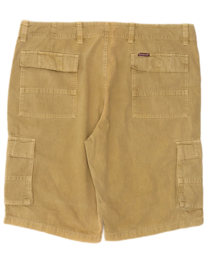 Pantaloncini cargo Carrera da uomo 618 W40 XL in cotone beige