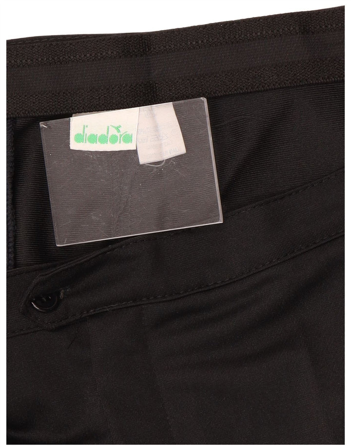 DIADORA Pantaloncini Chino Uomo XL W38 Nero Poliestere