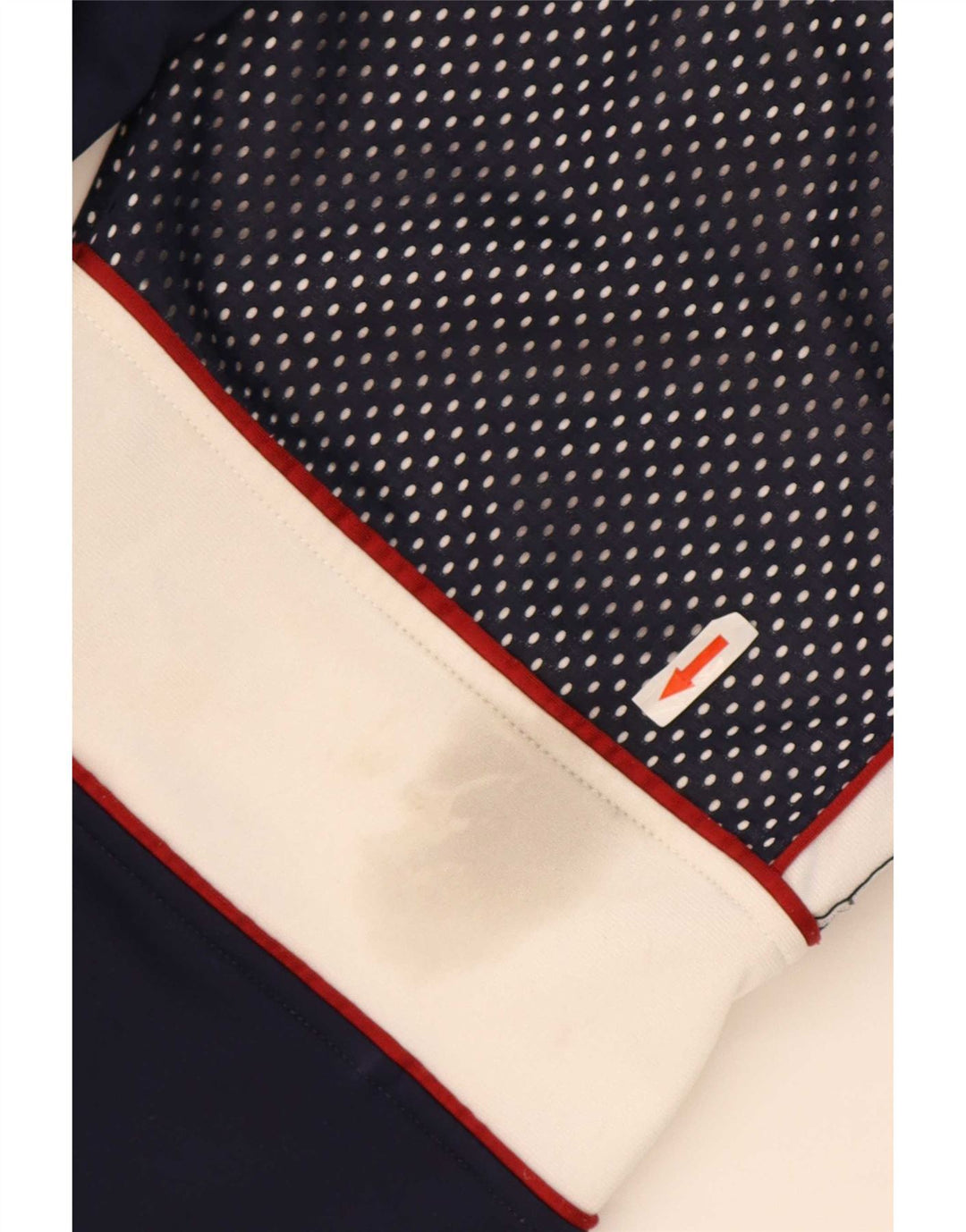 Giacca sportiva da uomo con grafica Asics, giacca grande, colore blu navy