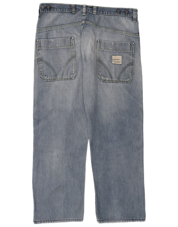 Jeans dritti da donna Carrera W38 L29 cotone blu