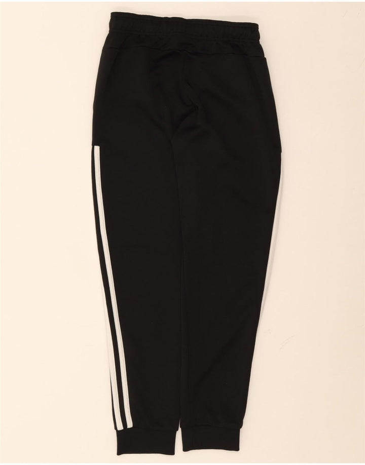 ADIDAS Boys Tracksuit Trousers Joggers 11-12 Years Medium Black Polyester Vintage Adidas and Second-Hand Adidas from Messina Hembry 
