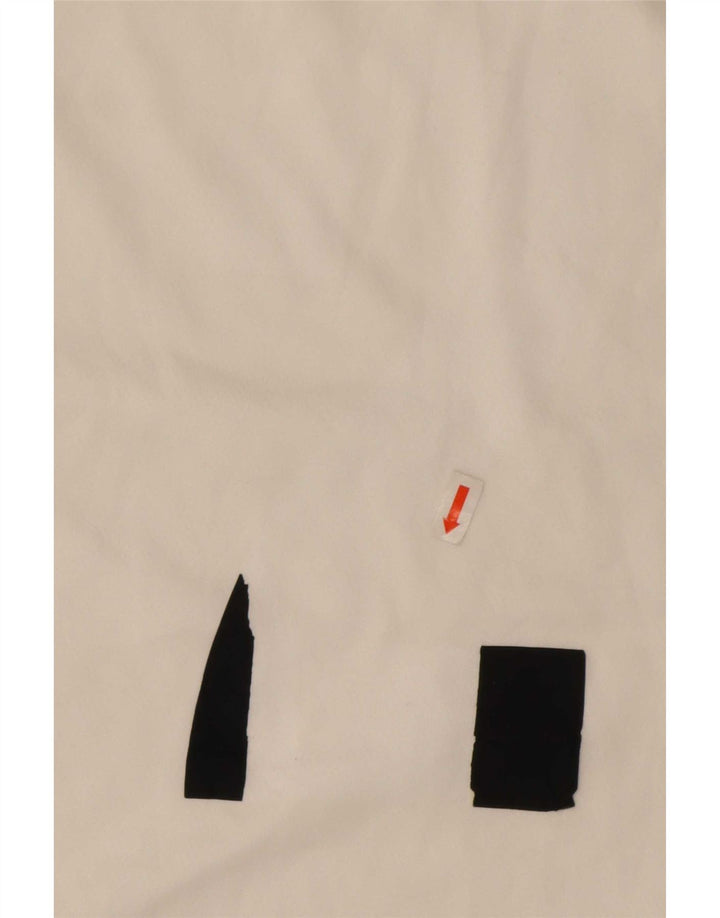 T-shirt da uomo New Balance Top XL poliestere color block bianco