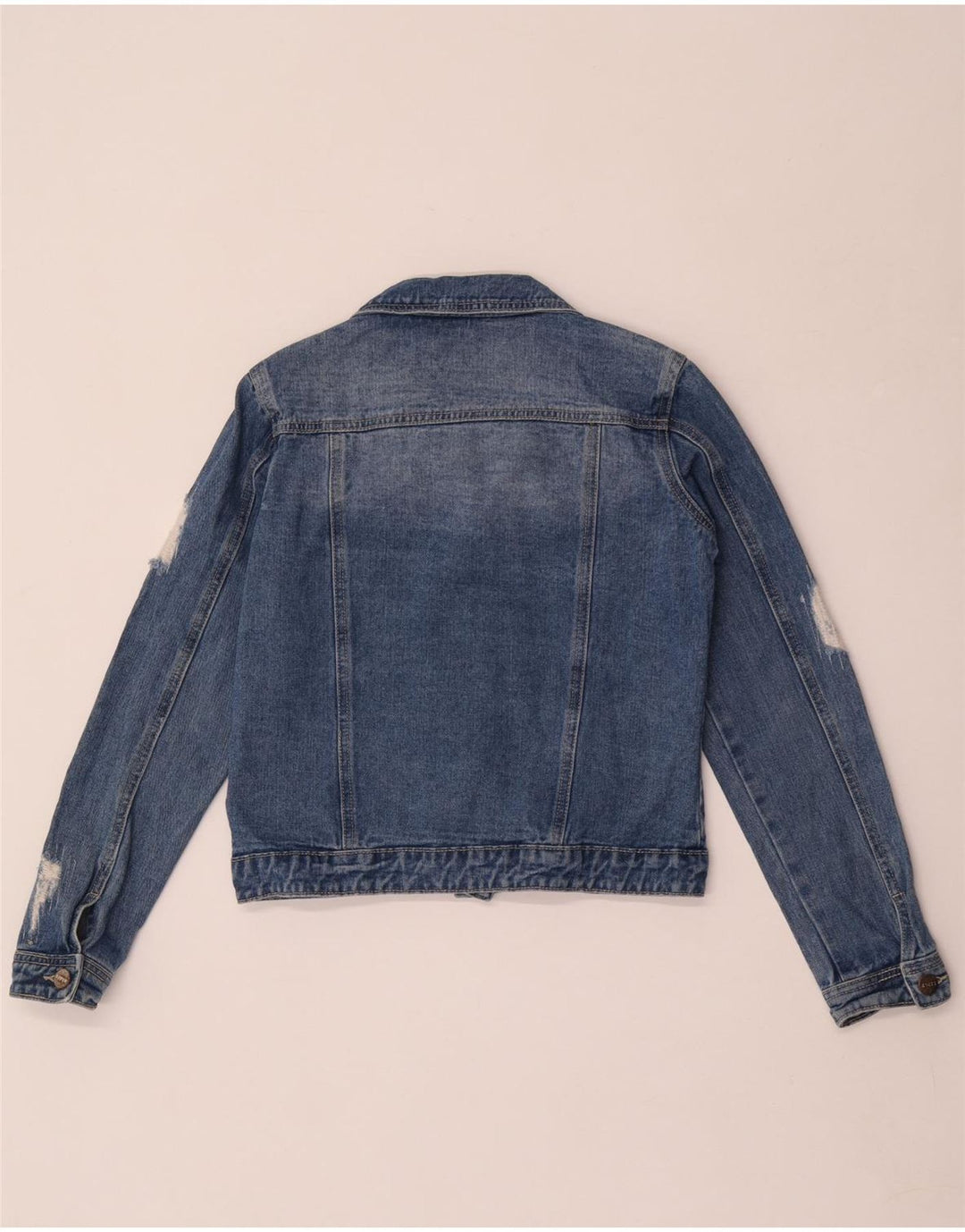 Giacca di jeans per ragazze Lipsy 13-14 anni in cotone blu