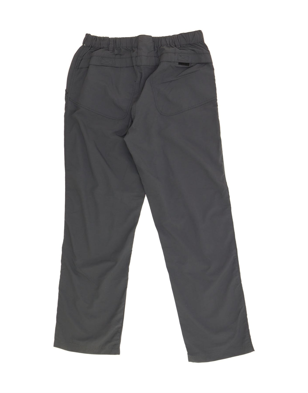 VINTAGE Mens Straight Casual Trousers IT 36 Small W32 L32 Grey Polyamide Vintage Vintage and Second-Hand Vintage from Messina Hembry 