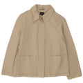 Giubbotto Bomber Donna Trussardi Jeans IT 44 Cotone Beige Medio