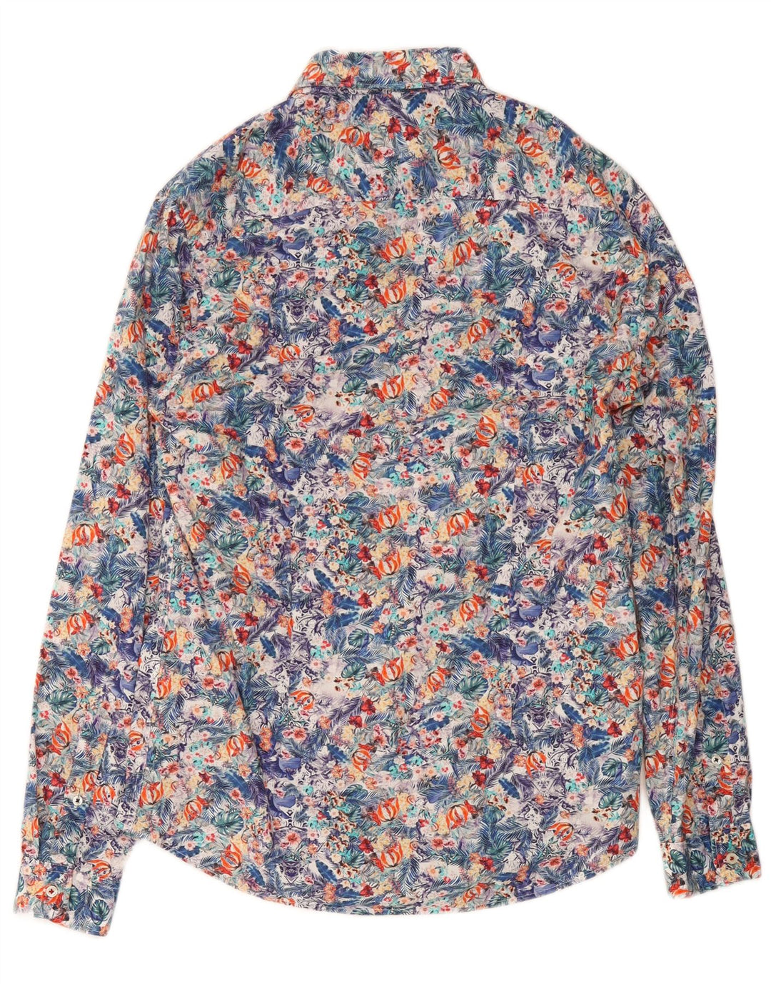 Camicia Zara da uomo slim fit in cotone floreale medio multicolore