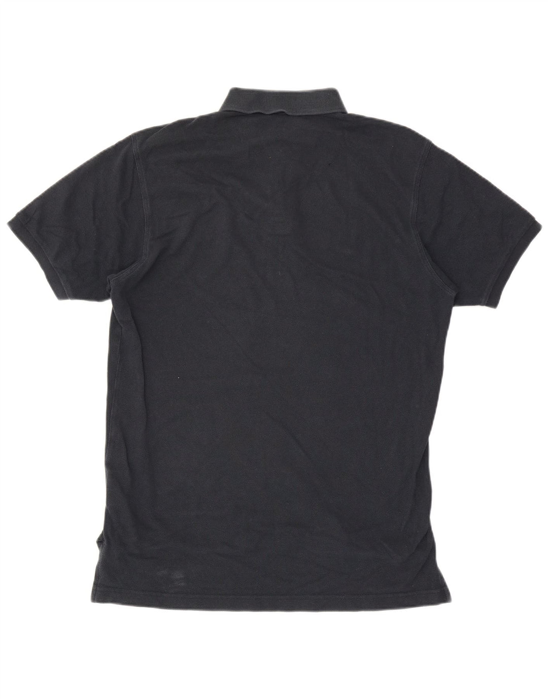 Polo da uomo Gant grande in cotone nero