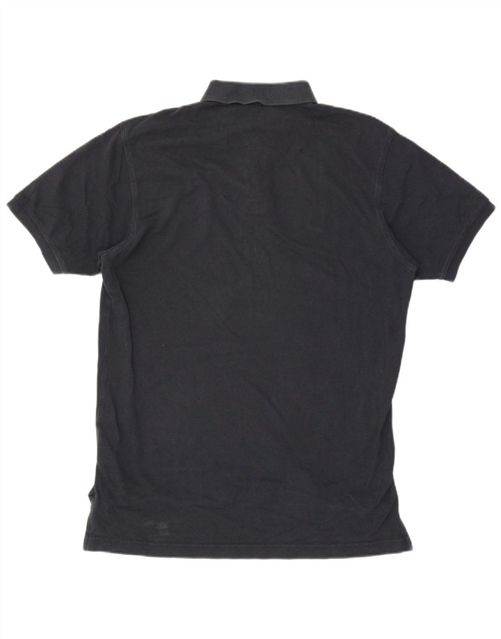 Polo da uomo Gant grande in cotone nero