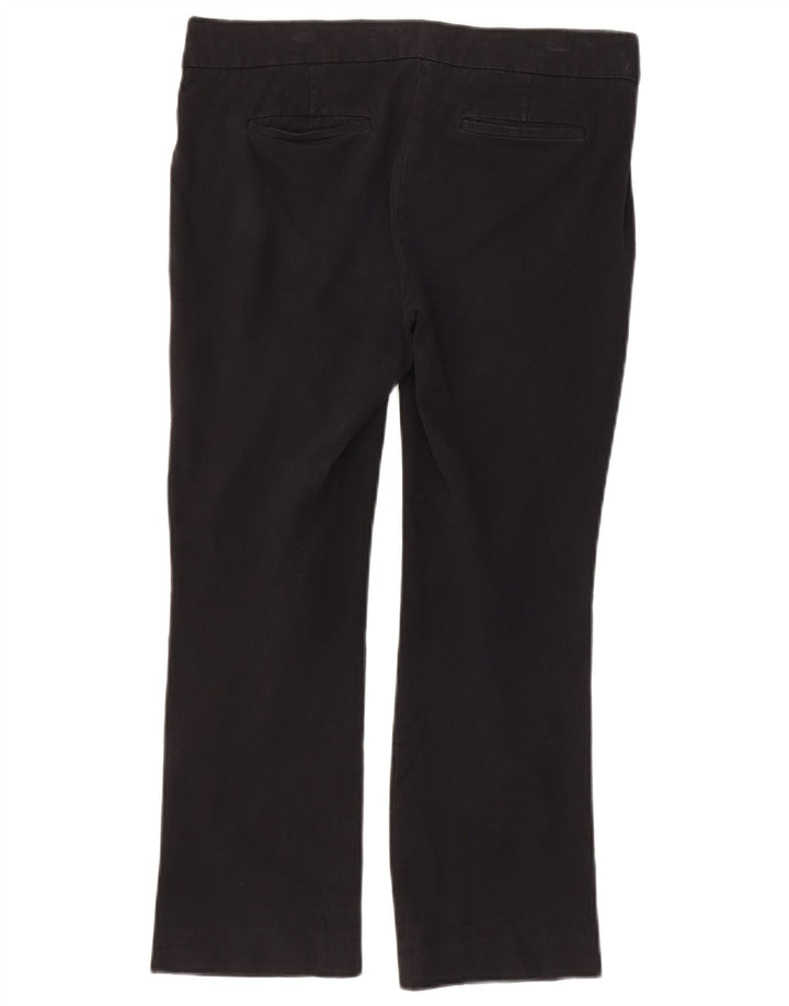 Pantaloni cropped Campbell Bootcut da donna J. Crew US 4 Small W32 L25 Neri