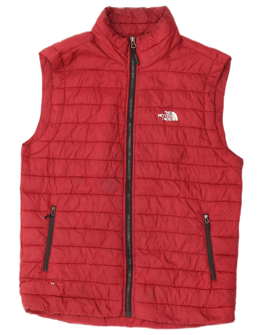 Gilet imbottito da uomo The North Face UK 38 medio marrone poliestere