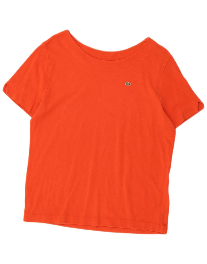 T-shirt da donna LACOSTE taglia 48 XL arancione