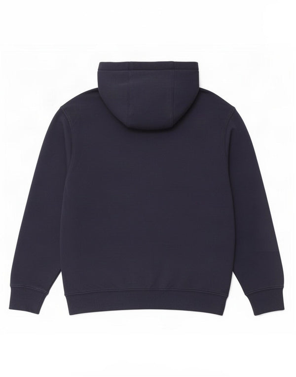 Felpa con cappuccio da uomo Nike, cotone medio blu navy