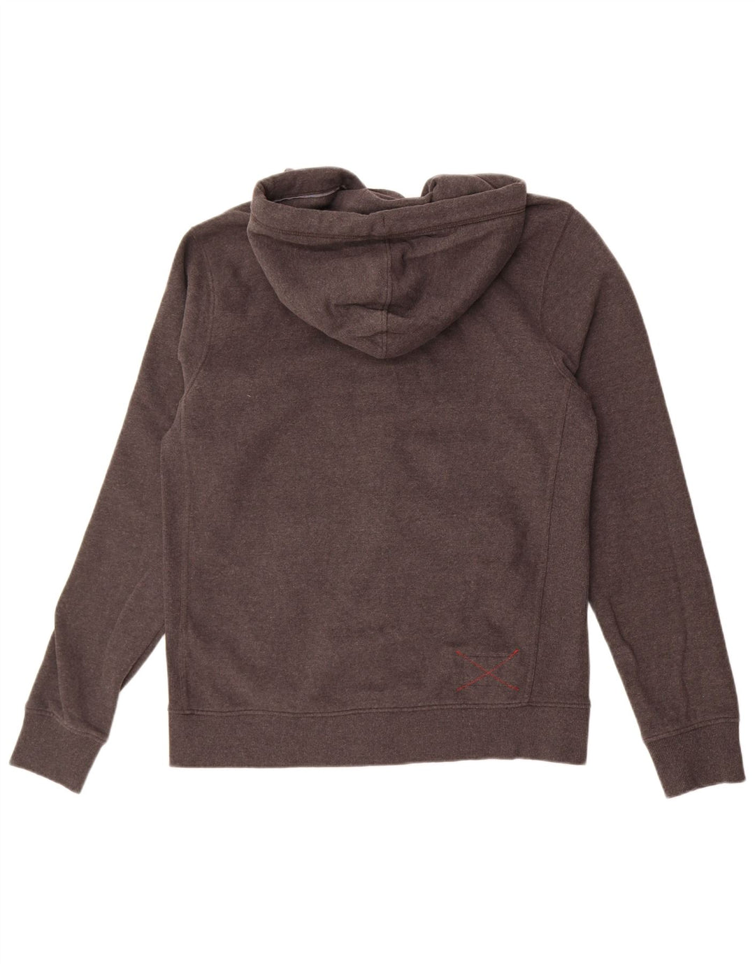 Maglione con cappuccio e zip da uomo Fat Face grande in cotone grigio