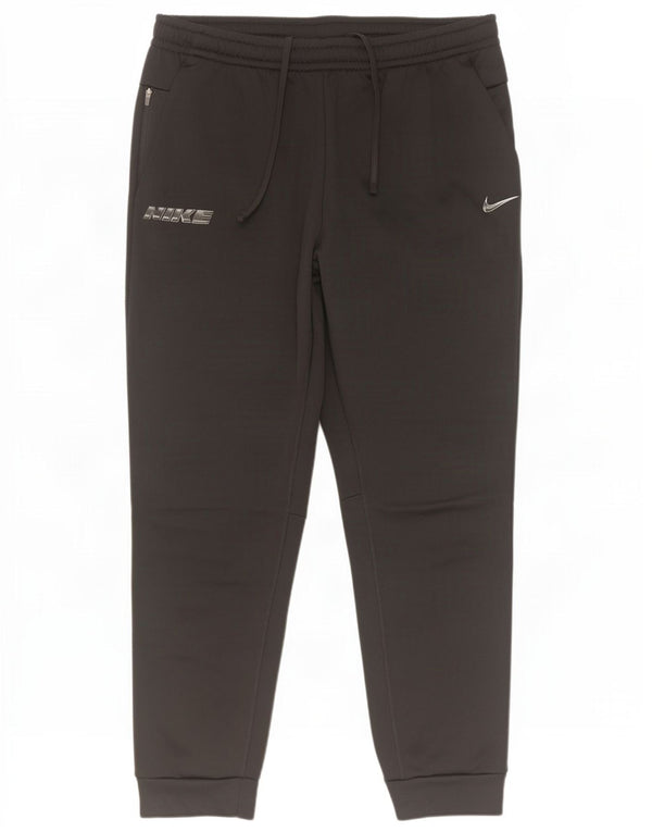 Pantaloni da tuta con grafica Nike Therma-Fit da uomo, pantaloni da jogging, grandi, neri