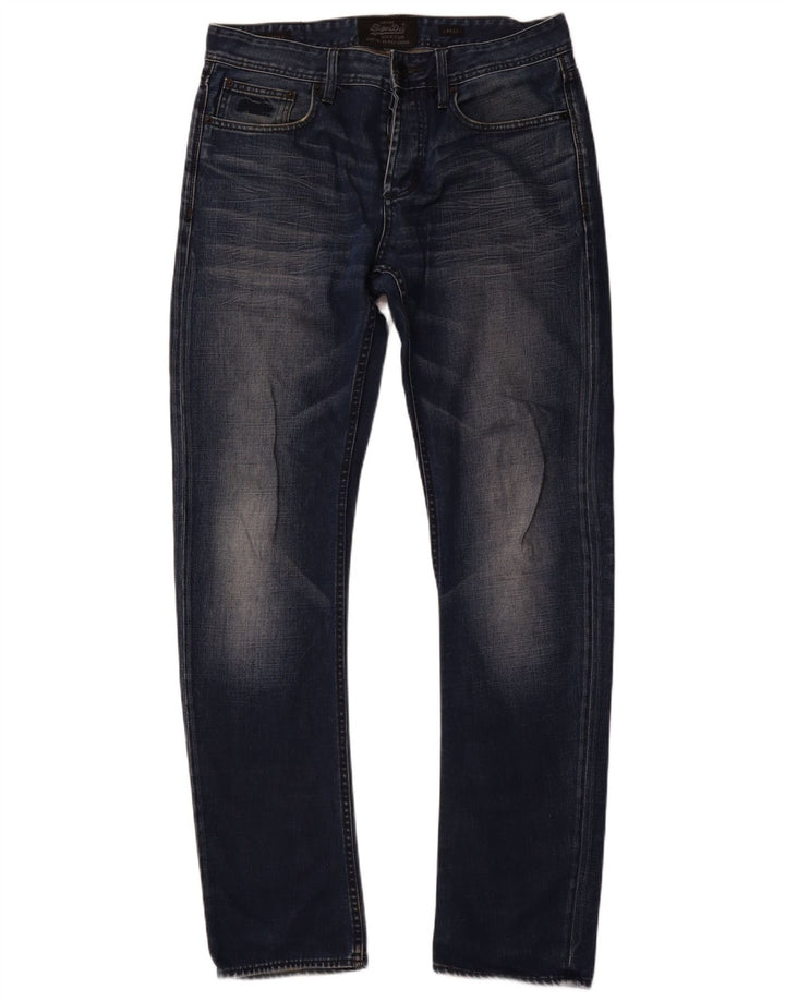 Jeans larghi da uomo SUPERDRY W32 L34 cotone blu