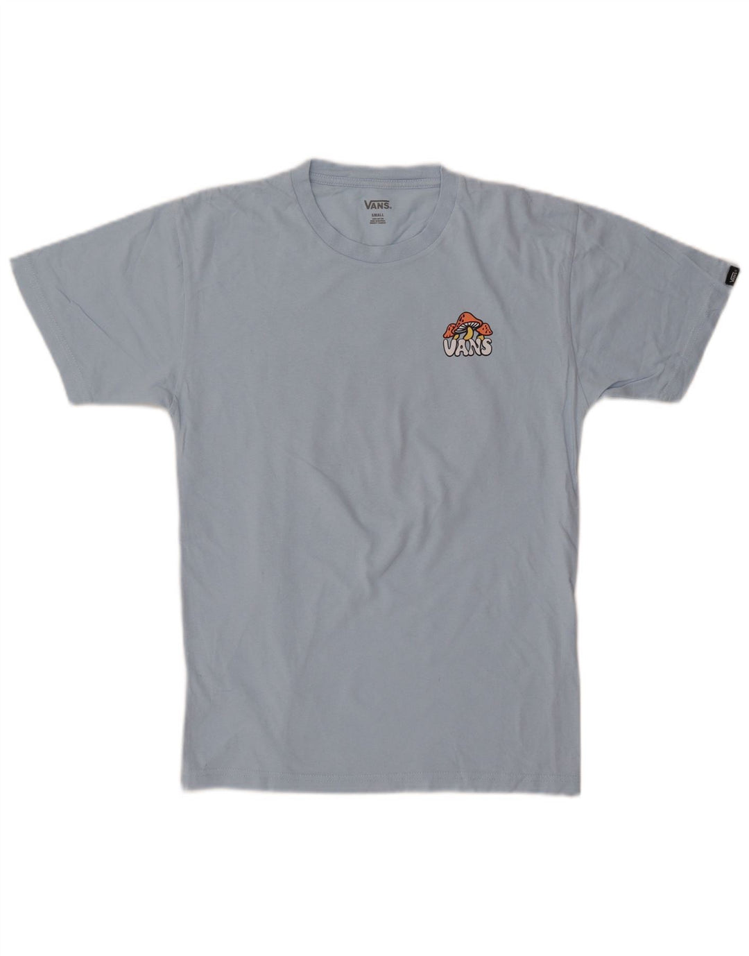 T-shirt grafica da uomo VANS Top piccola blu