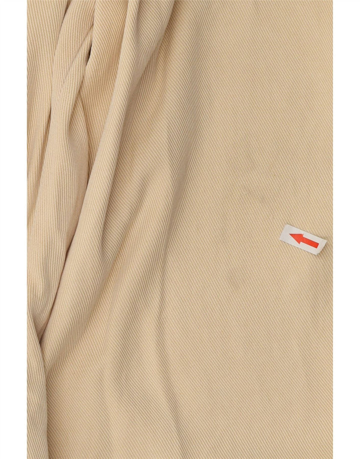 Pantaloni cropped da donna Massimo Dutti EU 38 Small W28 L24 Lyocell beige