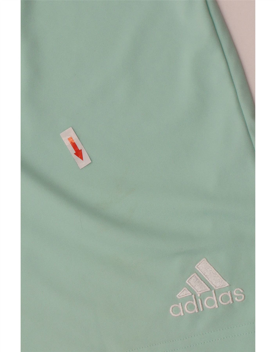 Pantaloncini sportivi da uomo Adidas in poliestere verde medio