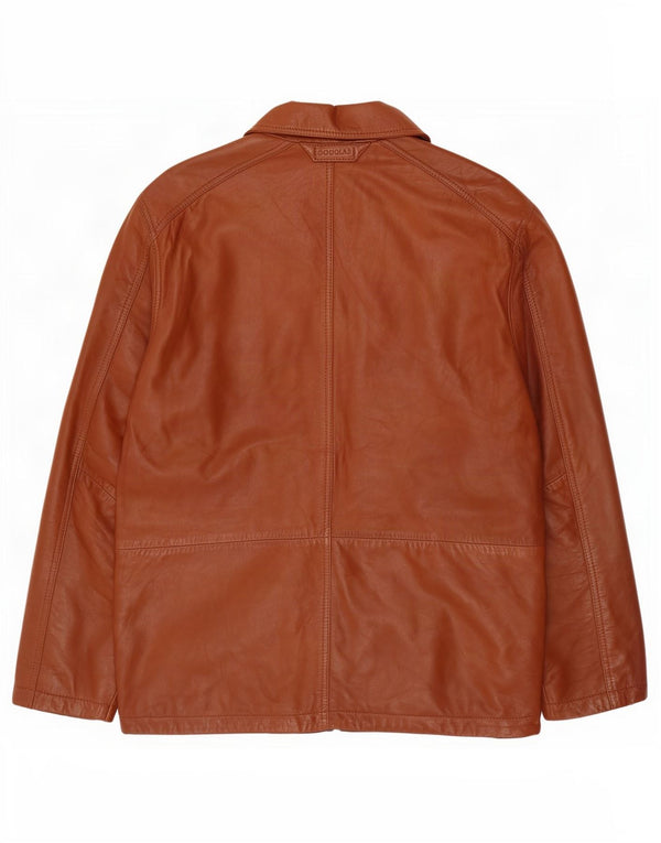 Giacca in pelle da uomo Douglas UK 40 grande marrone