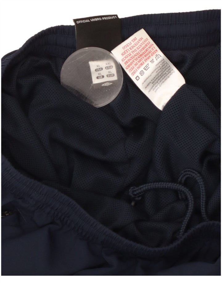 Pantaloni da tuta da uomo UMBRO XL poliestere blu navy