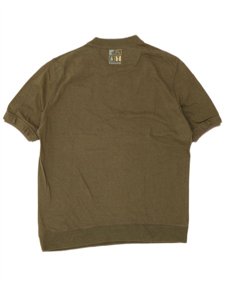 T-shirt da uomo Levi's Top Large in cotone verde
