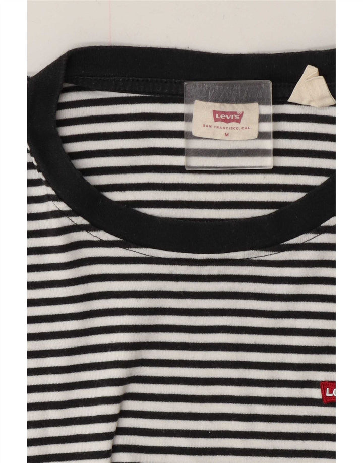 T-shirt da donna Levi's Top UK 14 medio nero gessato