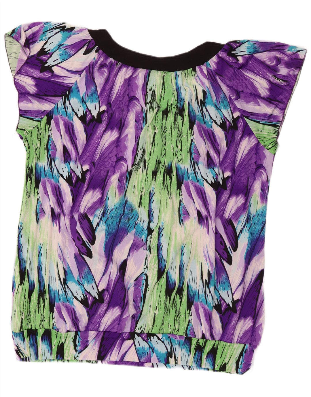 Camicetta autografata da donna Marks & Spencer UK 18 XL Viola