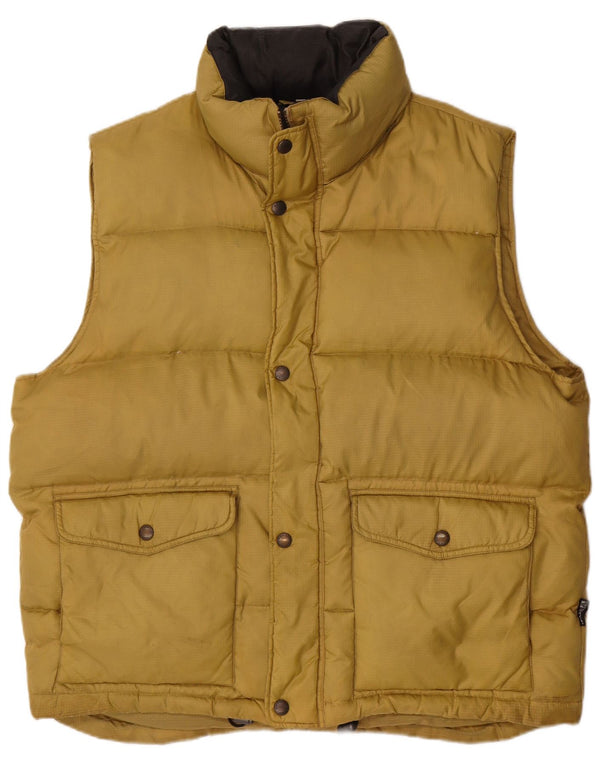 Gilet imbottito Brugi Uomo IT 54 2XL Giallo Poliammide