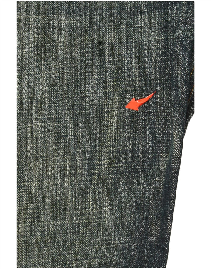 Jeans dritti da donna DIESEL W30 L34 cotone blu navy