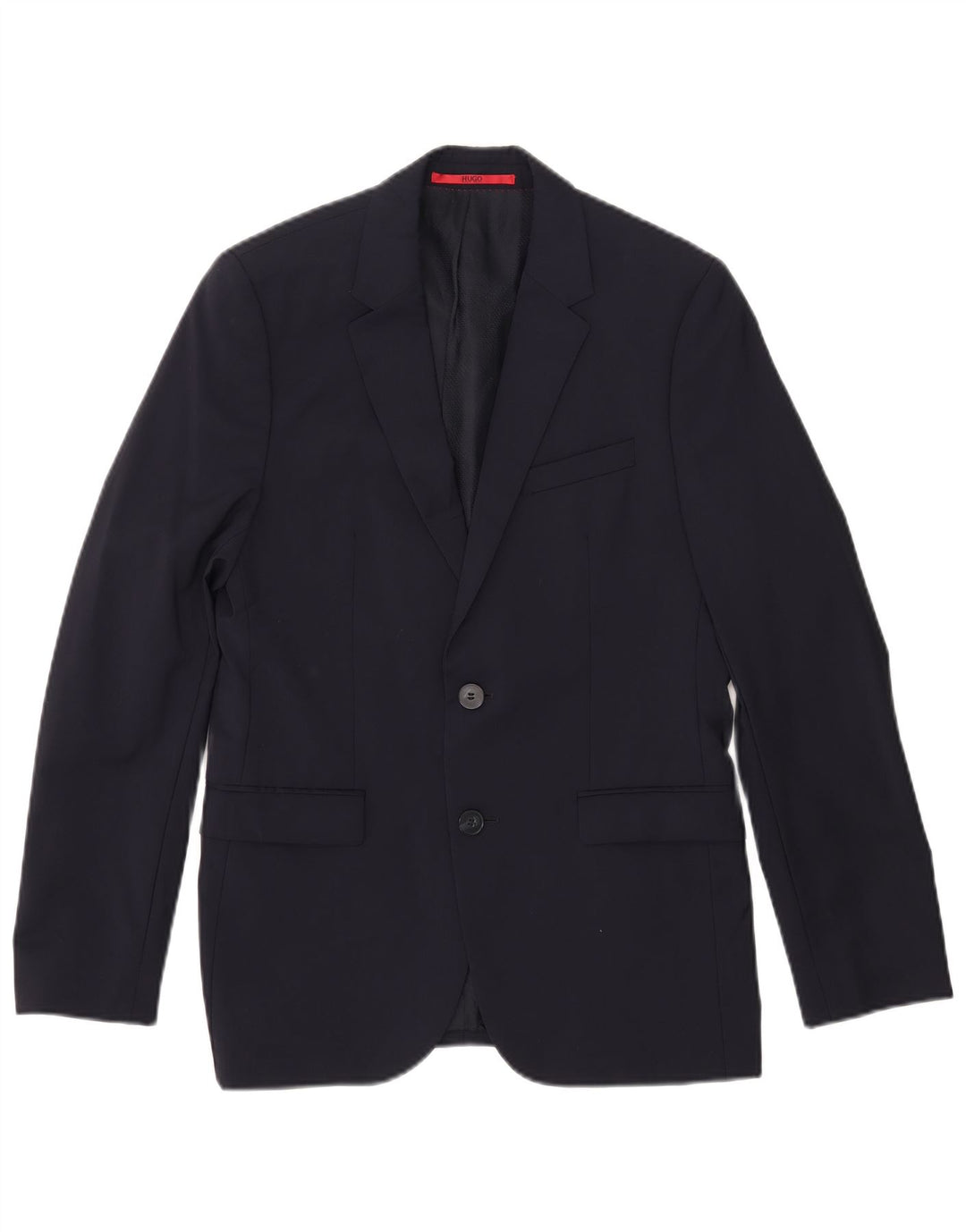 Giacca blazer da uomo a 2 bottoni Hugo Boss EU 46 Small Blu Navy