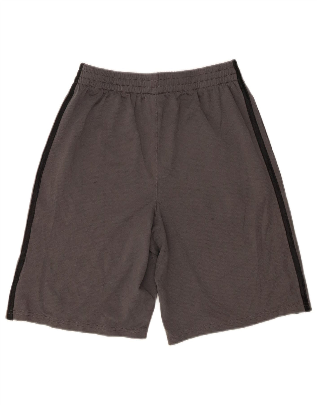Pantaloncini sportivi Adidas da ragazzo 14-15 anni Large in poliestere grigio