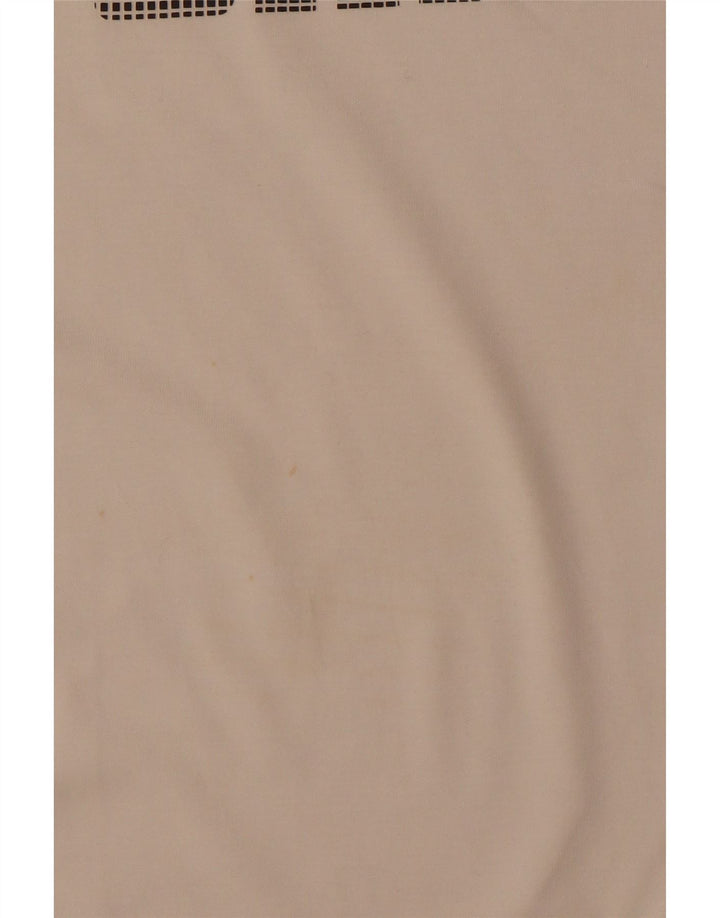 T-shirt grafica da uomo Puma Top in cotone bianco medio