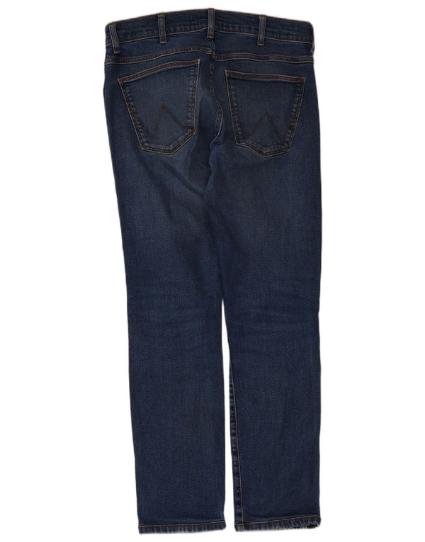 Jeans Wrangler Larston Slim da uomo W30 L28 in cotone blu