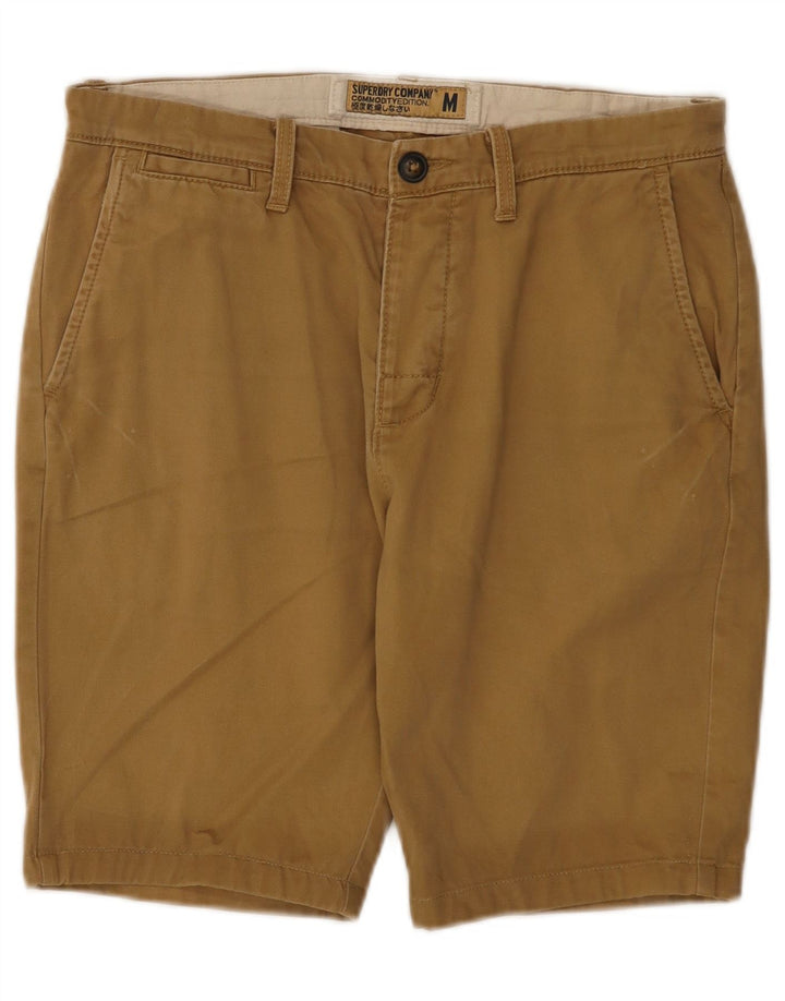 Pantaloncini chino da uomo Superdry medi W32 in cotone beige