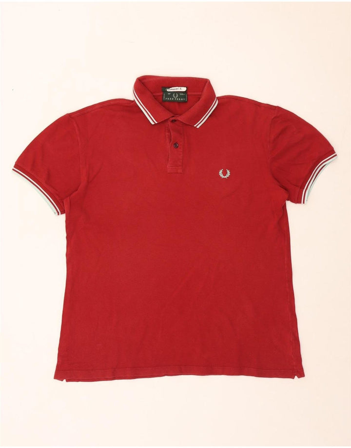 Polo Uomo Fred Perry IT 48 Cotone Bordeaux Medio