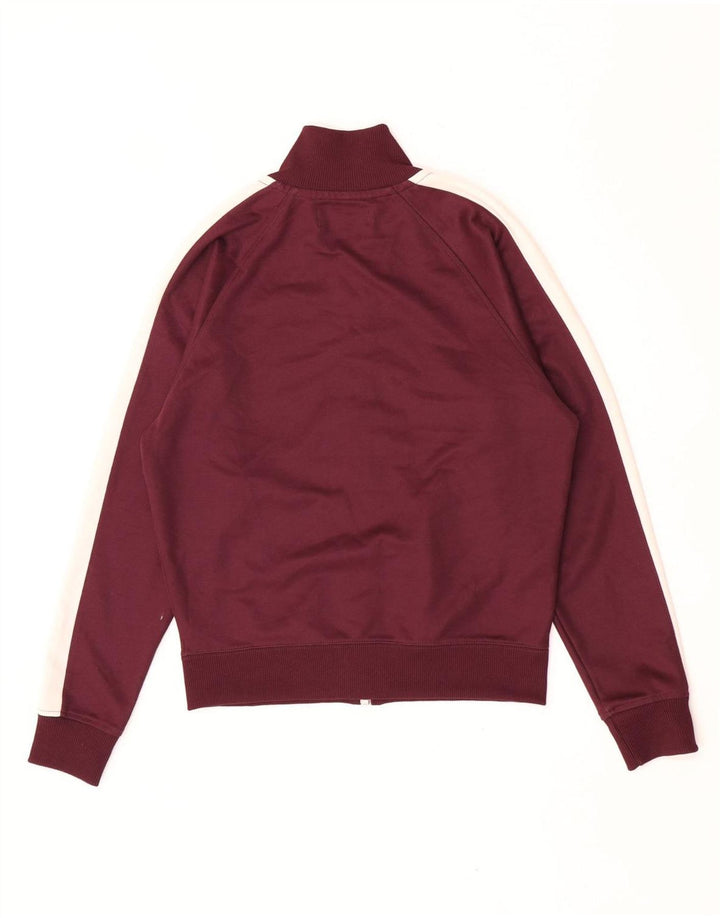 Giacca da tuta da ragazzo Fred Perry 9-10 anni, blocco colore marrone medio