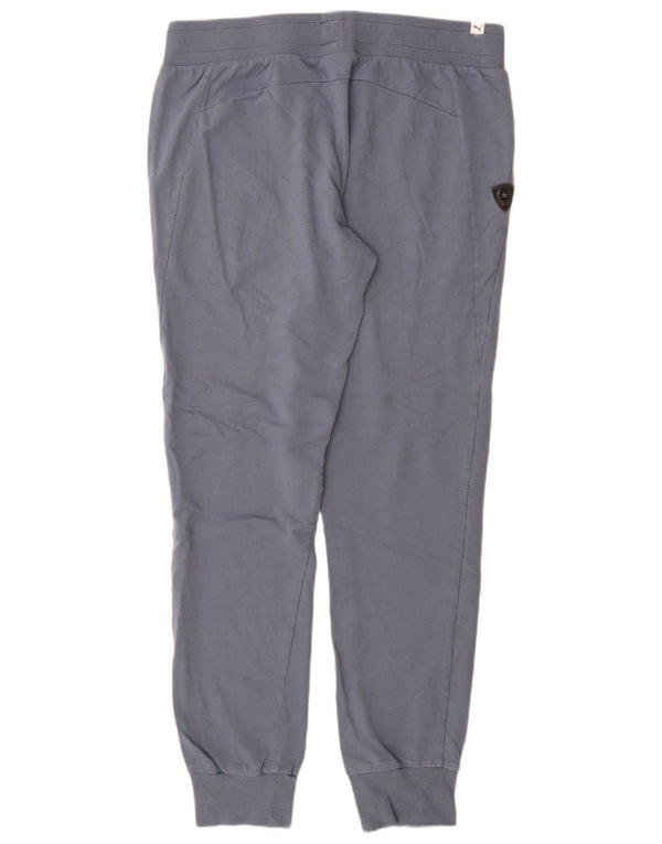 Pantaloni da tuta da donna Puma Joggers UK 16 Large Grigio Cotone