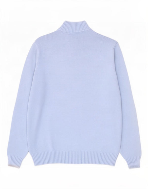 Maglione cardigan da uomo Avirex grande in cotone blu