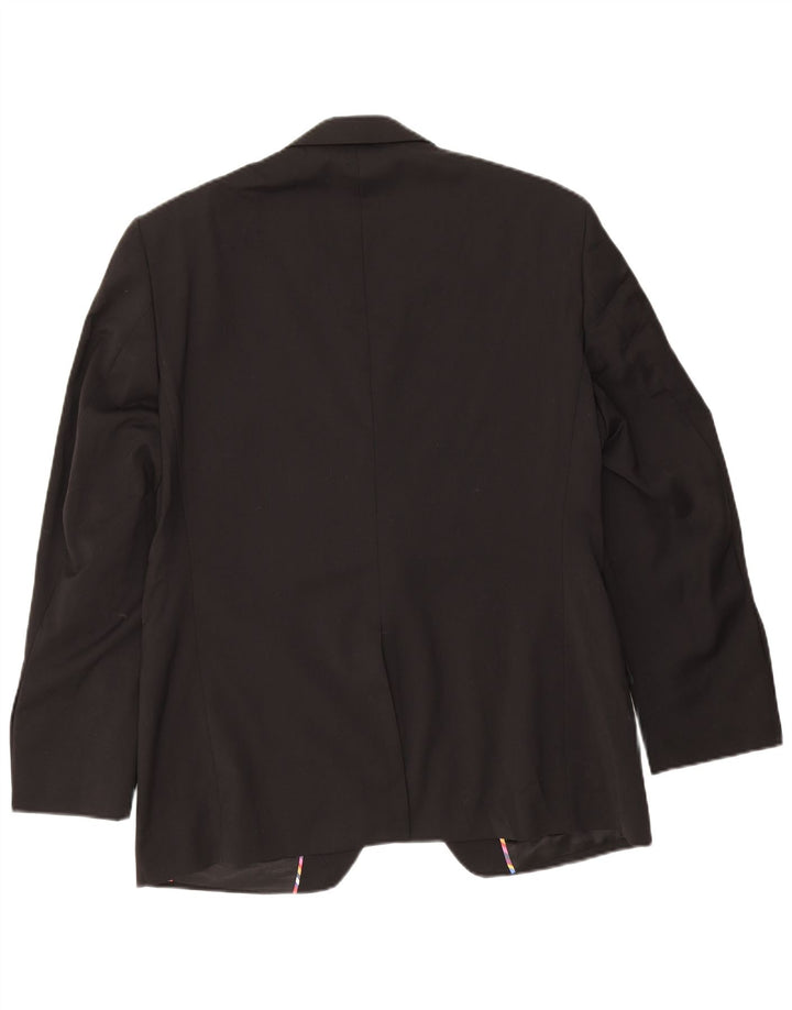 Giacca blazer a 2 bottoni Autograph da uomo Marks & Spencer UK 38 media nera