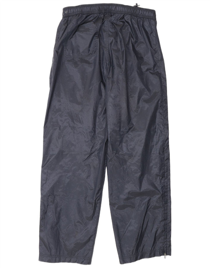 Pantaloni impermeabili Adidas da uomo medi in poliestere blu navy