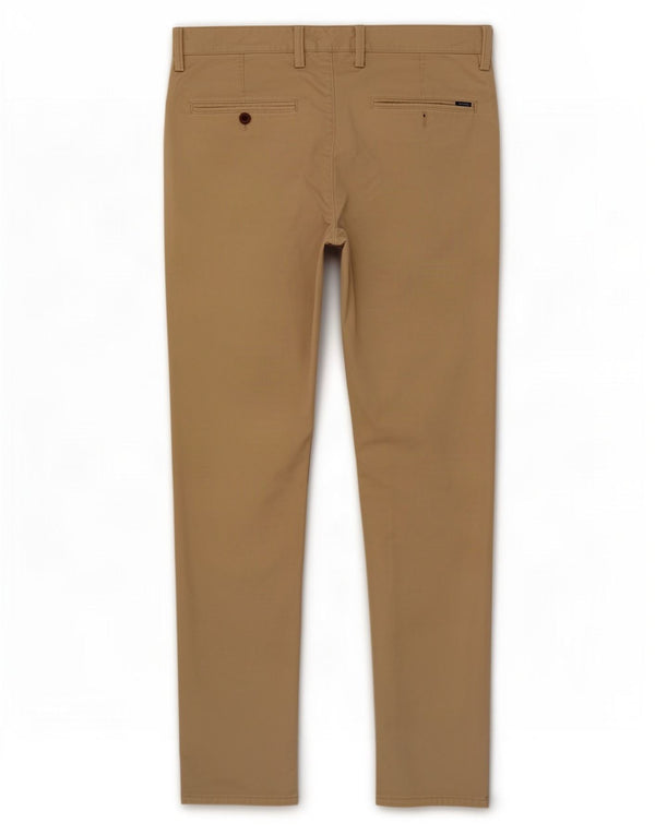 Pantaloni chino slim da uomo Gant W32 L30 in cotone beige