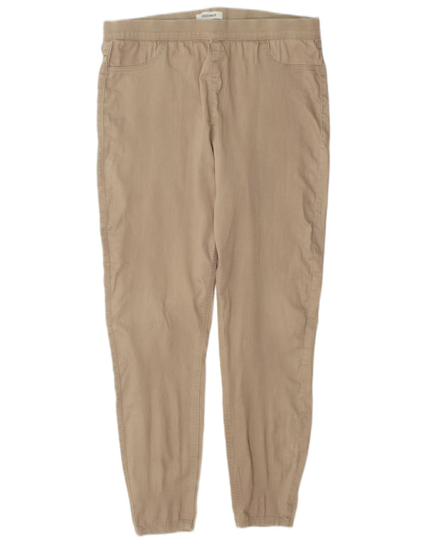 Pantaloni casual skinny da donna Marks & Spencer UK 16 Large W32 L29 Beige