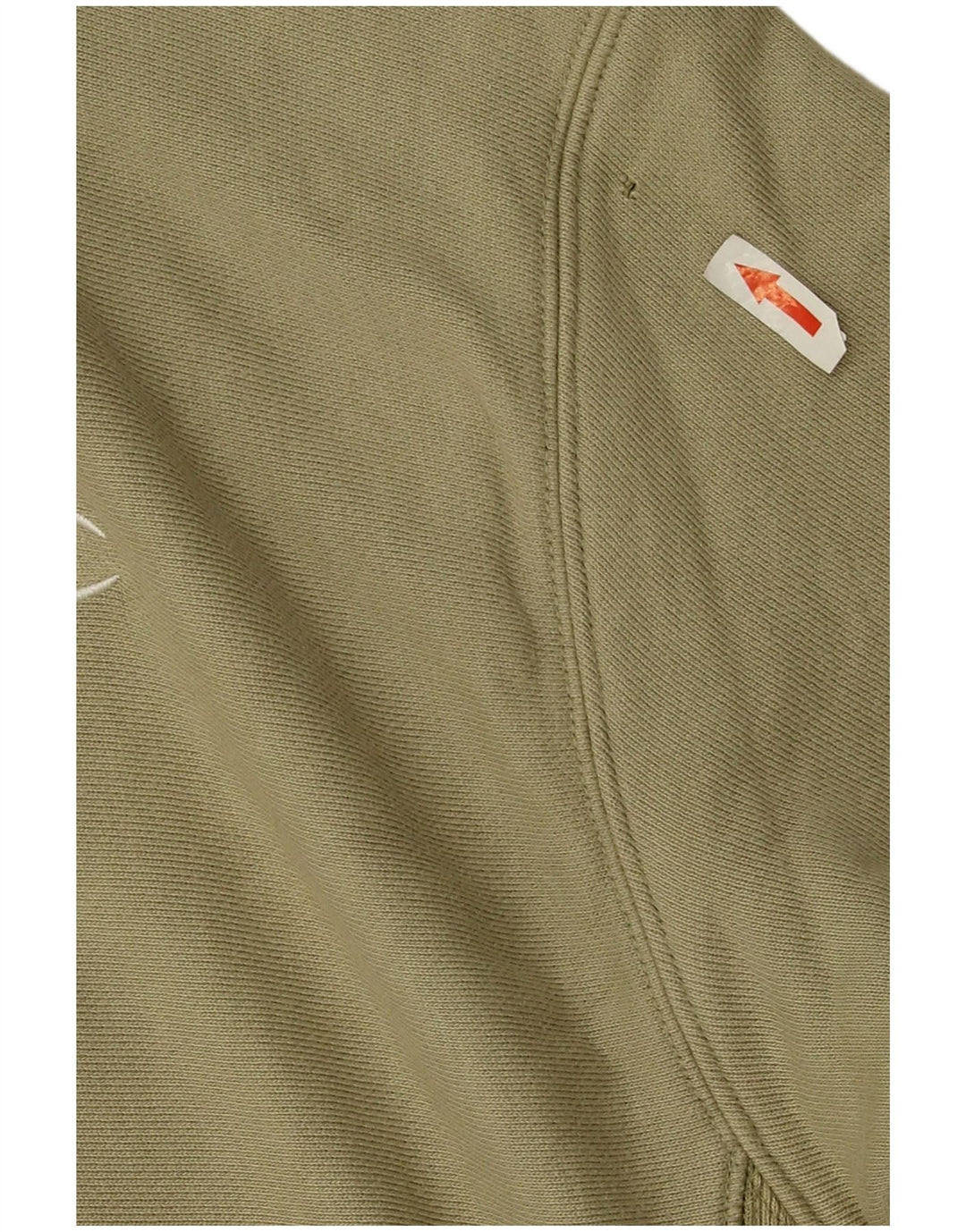 Felpa con cappuccio da uomo Champion Small in cotone verde