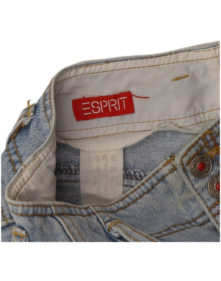 Pantaloncini di jeans da donna Esprit W30 cotone blu medio