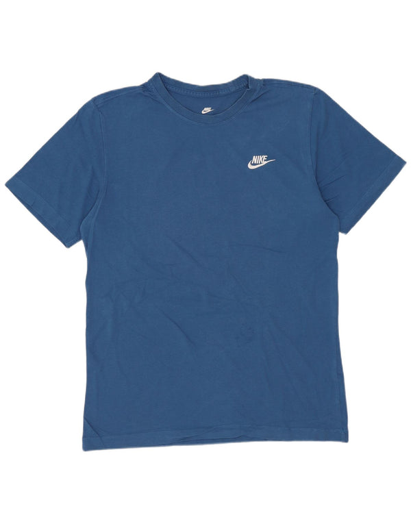 T-shirt Nike da uomo Top Small in cotone blu