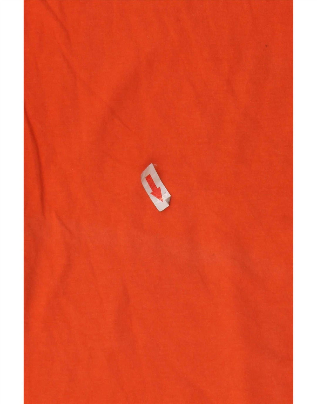T-shirt grafica da uomo Fila Top in cotone a righe arancioni medie