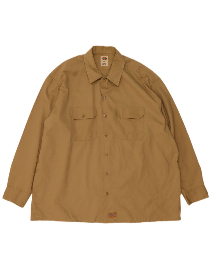 Camicia da uomo Dickies 2XL Poliestere marrone
