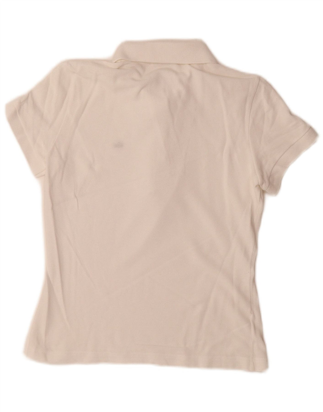 Polo da donna Lacoste taglia 38 media bianca